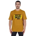 thumbnail image 1 of Inkmeso Men's Graphic Printed "Soon To Be Daddy" Pregnancy Announcement Tshirt Crew Neck Tee For Being Dad, 1 of 7
