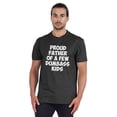 thumbnail image 1 of Inkmeso Men's Jersey Shirt Graphic Quote "Proud Father Of A Few Dumbass Kids"Tshirt For Proud Dad, 1 of 6