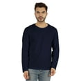 thumbnail image 1 of Inkmeso Men's Long Sleeve Cotton Basic Shirt Lightweight Solid T-Shirts, 1 of 7