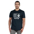 thumbnail image 1 of Inkmeso Men's "Promoted From Dog Dad To Human Dad"Graphic Quote Tshirt For Pregnancy Announcement Jersey Shirt, 1 of 7