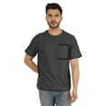 thumbnail image 1 of Inkmeso Men's Round Neck T-Shirts Casual Basic Shirts Short Sleeve Patch Pocket Tee, 1 of 7