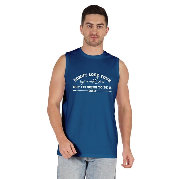Inkmeso Men's Tshirt Donut Loose Your Sprinkles But I™m Going To Be A Dad Graphic Tshirt For Pregnancy Announcement