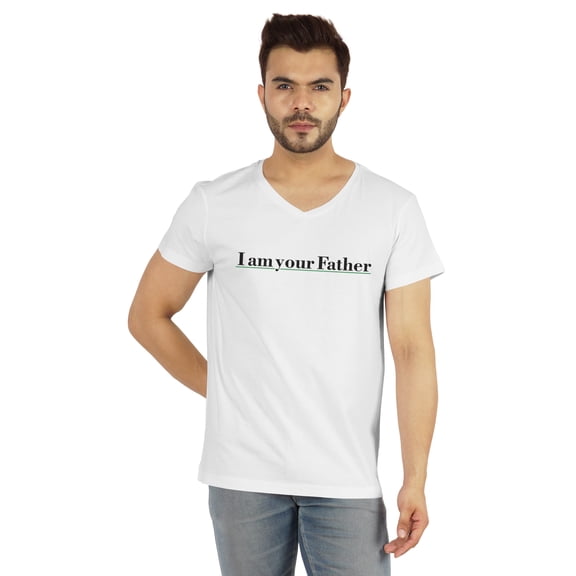 Inkmeso Men's Tshirt I am Your Father Graphic Quote Tee Shirt For Daddy Father Day Gift