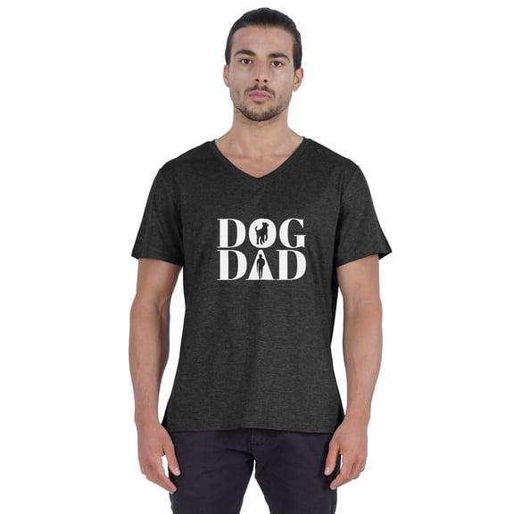 Inkmeso Mens Graphic Tshirt For Daddy's Dog DadCotton Jersey Shirt For Dog Parent/Dog Lover