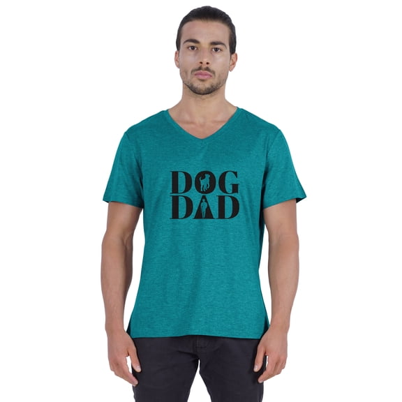 Inkmeso Mens Graphic Tshirt For Daddy's Dog DadCotton Jersey Shirt For Dog Parent/Dog Lover