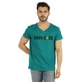 thumbnail image 1 of Inkmeso Mens Printed Papa Codo Tshirt For Daddy Funny Quote Tee Shirt Cotton Jersey Shirt, 1 of 6