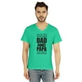 thumbnail image 1 of Inkmeso Mens Tshirt I Have Two Titles Dad And Papa And I Rock Them Both Graphic Tshirt For Daddy's Tee Shirt For Dad, 1 of 6