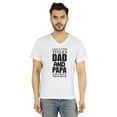 thumbnail image 1 of Inkmeso Mens Tshirt I Have Two Titles Dad And Papa And I Rock Them Both Graphic Tshirt For Daddy's Tee Shirt For Dad, 1 of 6