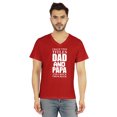 thumbnail image 1 of Inkmeso Mens Tshirt I Have Two Titles Dad And Papa And I Rock Them Both Graphic Tshirt For Daddy's Tee Shirt For Dad, 1 of 6