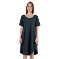 thumbnail image 1 of Inkmeso Nightgowns for WoMen's Short Sleeve W/ Round Neck Nightdress Jersey Tunic Loungewear, 1 of 7