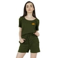 thumbnail image 1 of Inkmeso Nightwear Set for Women Short Sleeve Sleepwear 2 Piece Shorts & Top Set Soft Loungewear, 1 of 7