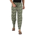 thumbnail image 1 of Inkmeso Printed Bottom Cotton Sleep Pajamas For Men's Elastic Waist Pajama Pants w/ Pockets, 1 of 7