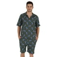 thumbnail image 1 of Inkmeso Printed Cotton Nightwear Shorts Set For Men's Summer Half&nbsp;Sleeve&nbsp;Cute&nbsp;Loungewear, 1 of 7