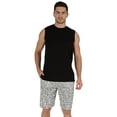 thumbnail image 1 of Inkmeso Printed Elastic Waist Shorts For Men Loungewear W/ Pockets Cotton Resort Shorts, 1 of 8