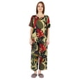 thumbnail image 1 of Inkmeso Printed Sleepwear Pajama Set For Women Short Sleeve Nightwear Soft Pj Lounge Sets, 1 of 7