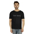 thumbnail image 1 of Inkmeso Raglan Short Sleeves Tshirt For Men's Graphic Quote "Cat Man." Tee Shirt For Cat Lover, 1 of 7