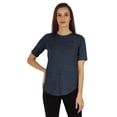 thumbnail image 1 of Inkmeso Regular Fit Solid Round NeckTop For Womens Casual Short Sleeves Soft Tee Tops, 1 of 6