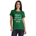 thumbnail image 1 of Inkmeso Scoop-Neck Sarcasm Just One Of My Many Talents Graphic Tshirt Cotton Tee, 1 of 8