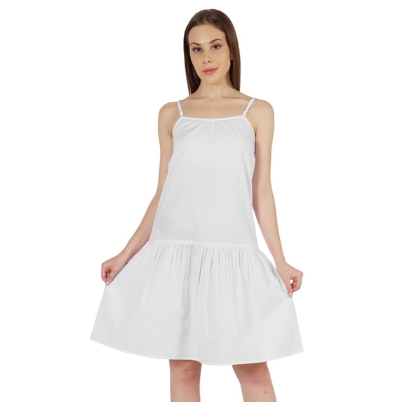 Inkmeso Sexy Summer Midi Dress For WoMen's Adjustable Spaghetti Strap Short Beach Dress