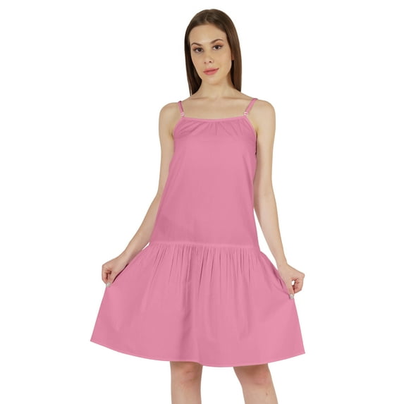 Inkmeso Sexy Summer Midi Dress For WoMen's Adjustable Spaghetti Strap Short Beach Dress