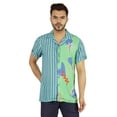 thumbnail image 1 of Inkmeso Short Sleeve Printed Hawaiian Casual Button Down shirt for mens Beach Party shirt, 1 of 7