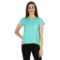 thumbnail image 1 of Inkmeso Solid Short Sleeve Basic T-Shirt For Womens Patch Pocket Casual Summer Basic Top, 1 of 7