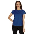 thumbnail image 1 of Inkmeso Solid Short Sleeve T-Shirt For Womens Casual Regular Fit Basic Soft T-shirts, 1 of 7