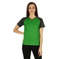 thumbnail image 1 of Inkmeso Solid Short Sleeve T-Shirt For Womens Sporty Casual Solid Basic Workout Shirts, 1 of 7