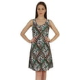 thumbnail image 1 of Inkmeso Summer Midi&nbsp;Dress&nbsp;For Women Casual Summer U-Neck Regular Fit Short Shift&nbsp;Dress, 1 of 7