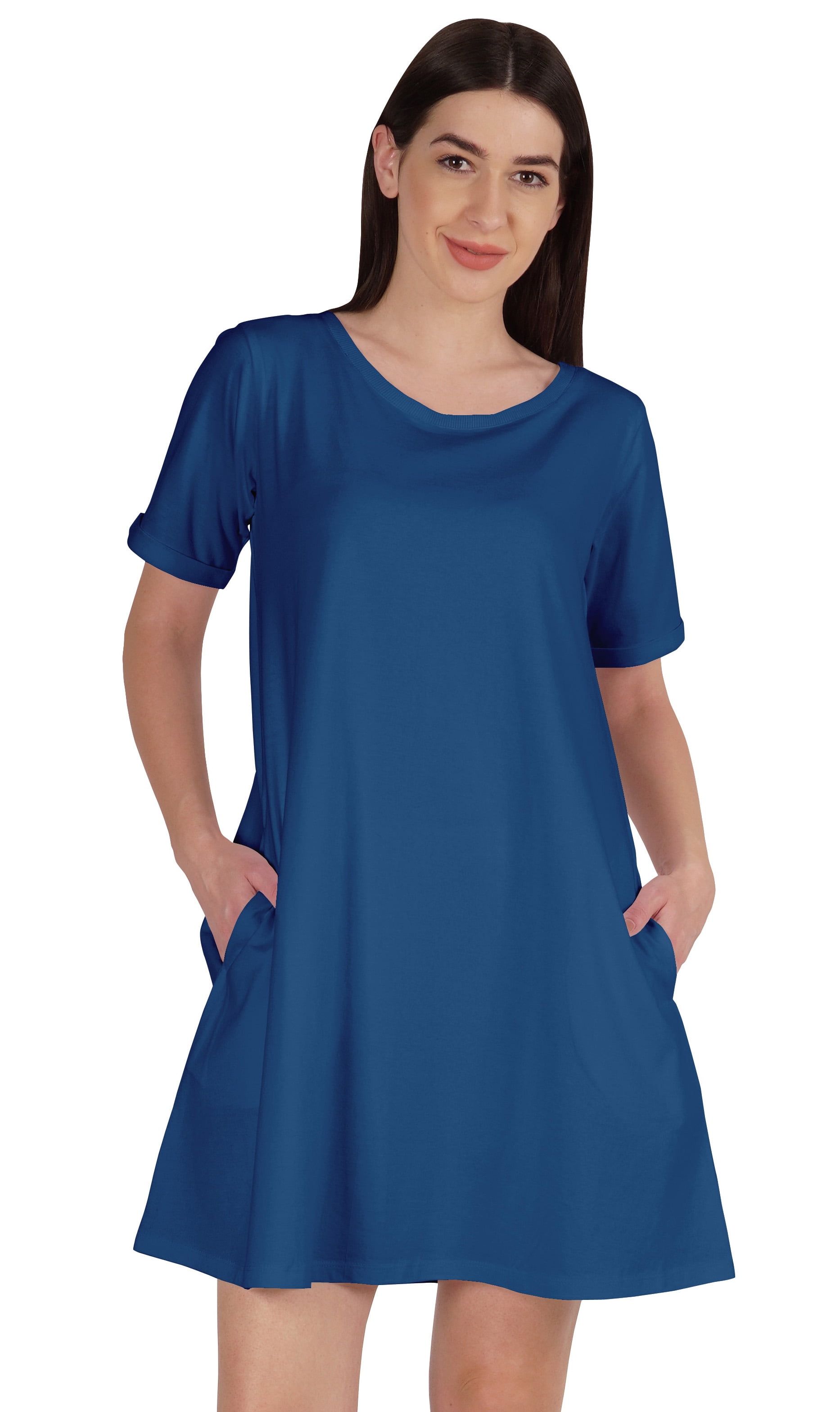 She’s Solid oversized tunic T-shirt  dress
