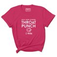 thumbnail image 1 of Inkmeso Tee For Womens&nbsp;Rock. Paper. Scissors. Throat Punch I Win Funny 80s 90s Retro Graphic Tshirt, 1 of 7