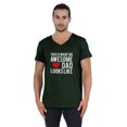 thumbnail image 1 of Inkmeso This Is What An Awesome Dad Looks Like Quotes Tshirt For Men Cotton Jersey Novelty Humor Tee Shirt, 1 of 7