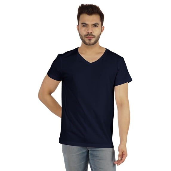 Inkmeso V Neck T-Shirt Mens Basic Shirts Casual Cotton Short Sleeve Tee Shirts