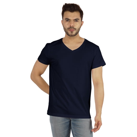 Inkmeso V Neck T-Shirt Mens Basic Shirts Casual Cotton Short Sleeve Tee Shirts