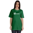 thumbnail image 1 of Inkmeso Vaccinated Funny Pro-Vaccine Crew Neck T-shirt For Womens, 1 of 8