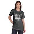 thumbnail image 1 of Inkmeso WoMen's Not All Angel Have Wings Some Have Stethoscopes Nurse T-shirt, 1 of 8