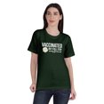 thumbnail image 1 of Inkmeso WoMen's Vaccinated But Still Stay Away From Me Funny Pro Vaccine T-Shirt, 1 of 8