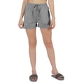 thumbnail image 1 of Inkmeso Women Casual Solid Color&nbsp;Shorts&nbsp;W/ Elastic Waist Summer Wear Everyday&nbsp;Shorts, 1 of 7