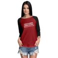 thumbnail image 1 of Inkmeso Women Raglan Tshirt Funny Sarcastic Comment Loading Please Wait Sarcasm Humor Quote Graphic Top, 1 of 9