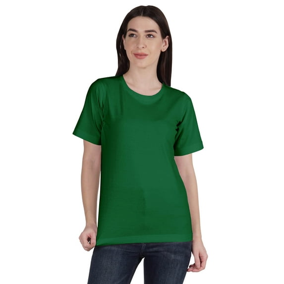 Inkmeso Womens Basic Tee Short Sleeve Solid Crew Neck Summer Tshirt Top