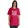 thumbnail image 1 of Inkmeso Can't Mask My Joy Of Being Vaccinated Pro Vaccine Womens T-shirt Tops, 1 of 8