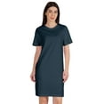 thumbnail image 1 of Inkmeso Womens Plain Shift Dress Short Sleeve Regular Fit Cotton Jersey Tshirt Dress, 1 of 7