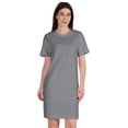 thumbnail image 1 of Inkmeso Womens Plain Shift Dress Short Sleeve Regular Fit Cotton Jersey Tshirt Dress, 1 of 7
