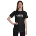 thumbnail image 1 of Inkmeso Womens Quote Top Curvy Girls Cuddle Better  Graphic Print Tee T-Shirt, 1 of 9