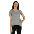 thumbnail image 1 of Inkmeso Womens Short Sleeve V-Neck Shirts Casual Regular Fit Tee T-Shirt Basic Tops, 1 of 7