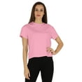 thumbnail image 1 of Inkmeso Womens Short Sleeves T-Shirt Drop Shoulder Round Neck Casual Summer T-Shirts, 1 of 7