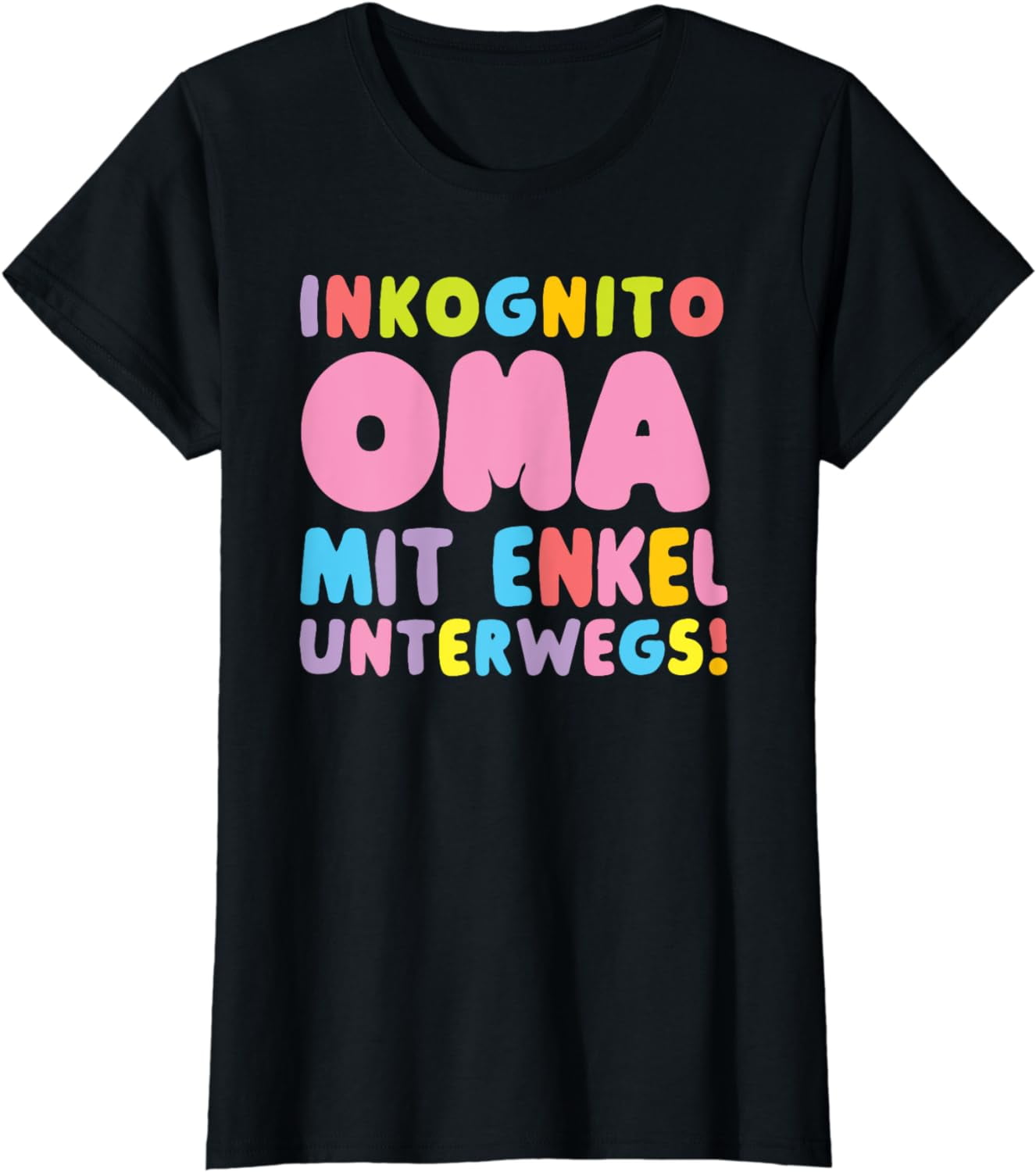 Inkognito Oma Enkel unterwegs Muttertag Ideen Lustig Baby TShirt