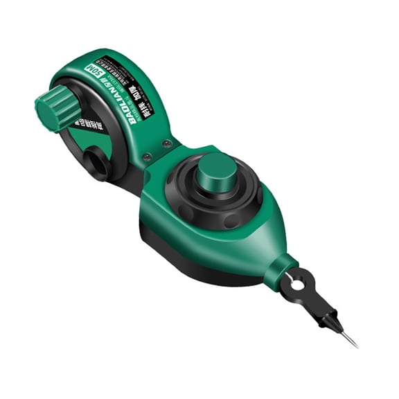 Inks Scriber Line Marker Tool with Easy Manual Winding High Precisions Line Tool for Woodworking and Bricklaying