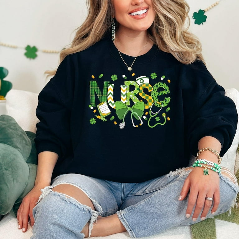 Inkspire St. Patrick’S Day Nurse Shirt, St Patrick’S Day Lucky