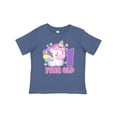 thumbnail image 1 of Inktastic 1 Year Old with Cute Unicorn Birthday Girls Baby T-Shirt, 1 of 5